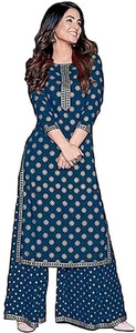ARNEEB COLLECTION Women Kurti Palazzo Set