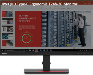 Lenovo Thinkvision T series 60.96 cm (24 inch) UWQHD LED Backlit
