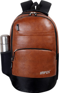 IMPEX Tan Laptop Backpack/Office Backpack/Causal Backpack For Men and Women 35 L Laptop Backpack