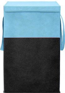 whitekrafts 68 L Blue, Black Laundry Stool/Storage
