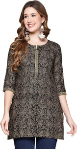 anubhutee Women Printed Straight Kurta