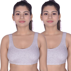 BODY & LOVELY sania Sport Bra Soft Lycra Cotton fabric Women Sports Non Padded Bra