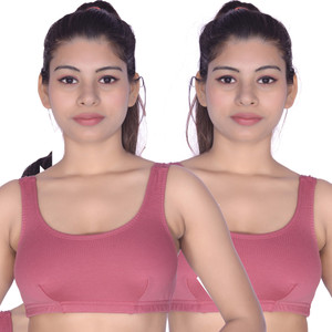 BODY & LOVELY sania Sport Bra Soft Lycra Cotton fabric Women Sports Non Padded Bra
