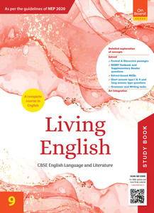 Living English 9 Study Book - 2022 (NEP 2020) | Main Course Book For Class 9 Living English | Ratna Sagar Living English Study Book For Class 9