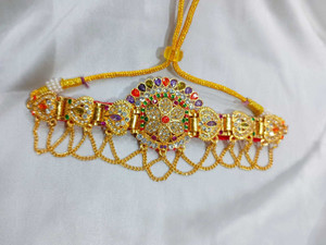 rajputijewels Brass Gold-plated Armlet