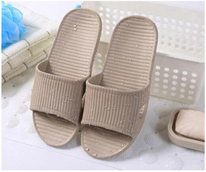 DRUNKEN Men Slipper for Men's Flip Flops House Slides Home Bathroom Clogs Outdoor Grey Sandals Slides