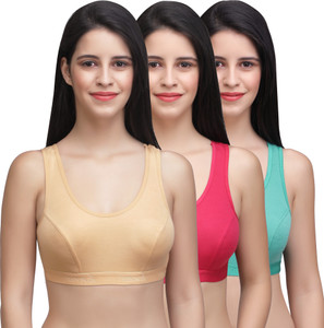 TEENPLUS Women Sports Non Padded Bra