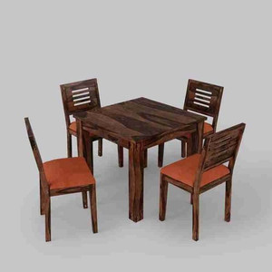 Divine Arts Solid Wood 4 Seater Dining Table