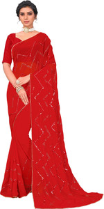 Sariya Embroidered Bollywood Georgette Saree