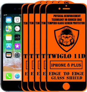 TWIGLO Edge To Edge Tempered Glass for Apple iPhone 8 Plus