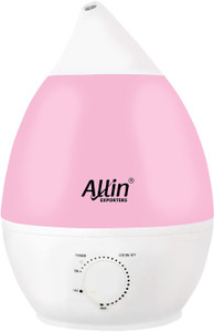 Allin Exporters Ultrasonic Humidifier Cool Mist Air Purifier for Cold, Cough & Bedroom ( 2.4 L) Portable Room Air Purifier