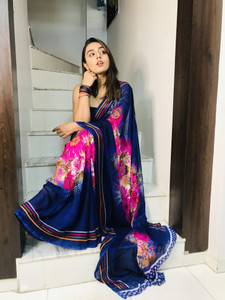 Anand Sarees Printed Bollywood Georgette Saree