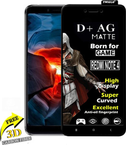 TWIGLO Edge To Edge Tempered Glass for Mi Redmi Note 4