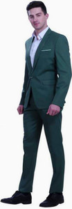 HUMJOLI Men Suit Solid Men Suit