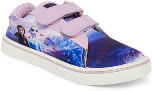 Pantaloons Junior Frozen Girls Velcro Sneakers