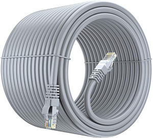 Sadow LAN Cable 5 m Snagless 5 Meter RJ45 Cat-6 Ethernet Patch Internet Cable, Network Internet Cord - RJ45, UTP, Pure Bare Copper Wire