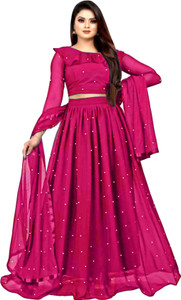 MOR FOR FAB Embellished Semi Stitched Lehenga Choli