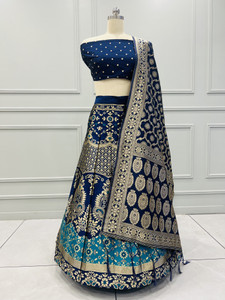 Payu Self Design Semi Stitched Lehenga Choli
