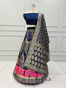 Payu Self Design Semi Stitched Lehenga Choli