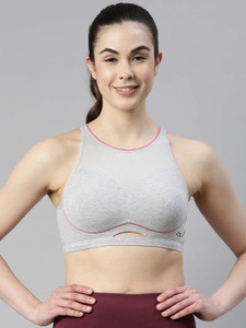 Enamor Enamor SB27 Padded Wirefree Full Coverage Contour Bounce Control Sports Bra Women Sports Lightly Padded Bra