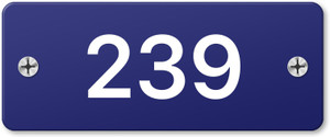 Flambird Numeral 239 Emergency Sign Price in India - Buy Flambird ...