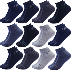 Broen Men & Women Striped Ankle Length