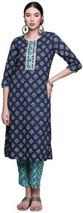 anubhutee Women Kurta Pant Set