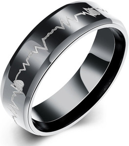 Divastri Metal Rhodium Plated Ring