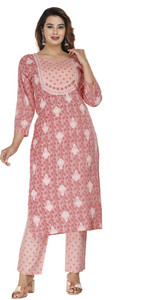 NANAK FEB Women Kurti Pant Set