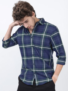 HIGHLANDER Men Checkered Casual Multicolor Shirt