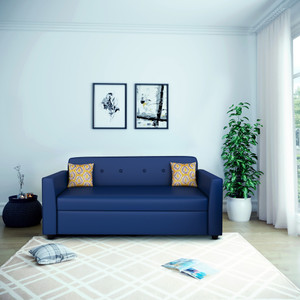 Bharat Lifestyle Stark Leatherette 3 Seater  Sofa