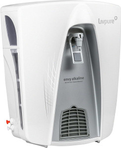 LIVPURE LIV-ENVY-ALKALINE 8 L RO + UV + UF + TDS + Alkaline Water Purifier 7 STAGE ADVANCED PURIFICATION WITH ALKALINE PH 8+ | SUITABLE FOR ALL - BOREWELL, TANKER, MUNICIPALITY WATER