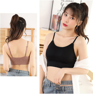 Vinbila Casual Self Design Women Black, Brown Top