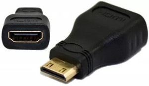 Mak World  TV-out Cable Mini HDMI Male to HDMI Female Converter Adapter