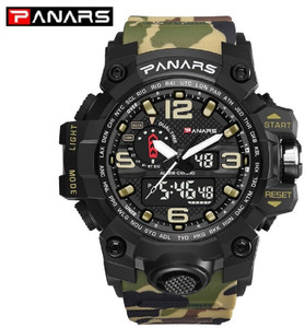 PANARS Army Quartz Movement Multi-Functional Water Resistant Sports Digital Watch  - For Men