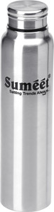 Sumeet स्लिम स्टेनलेस स्टील लीक-प्रूफ पानी की बोतल / फ्रिज की बोतल - 550ml - 1 का पैक 550 ml बॉटल