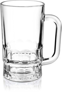 अधुनिक JUICE , BEER MUG SET OF 1 PCS Glass Beer ग्लास मग