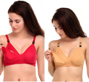 NIZARAM Women Maternity/Nursing Non Padded Bra