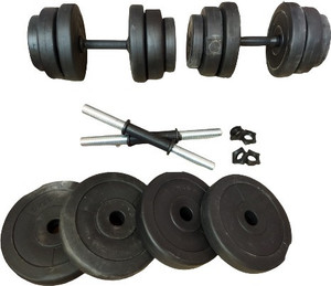 राजपुत्त RSN Traders, 10 Kg Pvc (2.5kg X 4) Adjustable Dumbbell (10 kg) एडजस्टेबल डम्बल