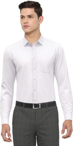 PETER ENGLAND Men Solid Formal White Shirt