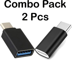 Wreskart USB, Micro USB, USB Type C OTG Adapter