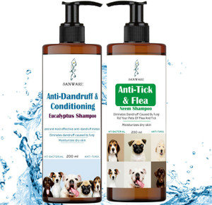 Sanware Anti-Dandruff & Conditioning Eucalyptus Dog & Cat Shampoo Anti ...