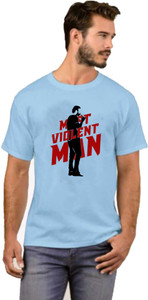 Deccan Store Printed Men Round Neck White T-Shirt