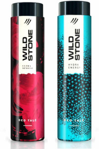 Wild Stone Ultra Sensual and Hydra Energy Talcum Powder, 300g Pack of  Price in India, Buy Wild Stone Ultra Sensual and Hydra Energy Talcum