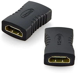 ULTRABYTES  TV-out Cable HDMI Extension Female to Female Connector 4K HDMI Extender Adapter (Pack of 2)
