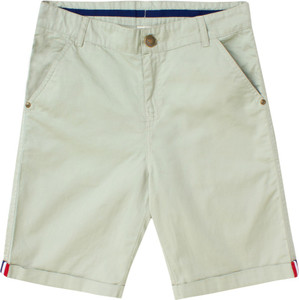 CuB McPAWS be curious Short For Boys Casual Solid Cotton Blend
