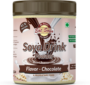 Eat Soya Soya Milk Powder Chocolate Sugar Free -400g Plant-Based Protein