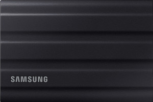 SAMSUNG T7 Shield 1TB USB 3.2 Gen 2(10 Gbps),IP65 Rated,Speed upto 1050 MB/s,(MU-PE1T0S) 1 TB External Solid State Drive (SSD)