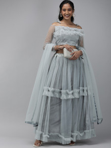 Divastri Self Design Semi Stitched Lehenga Choli