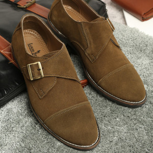 LOUIS STITCH Stylish Comfortable Shoe Monk Strap For Men Casuals For Men
